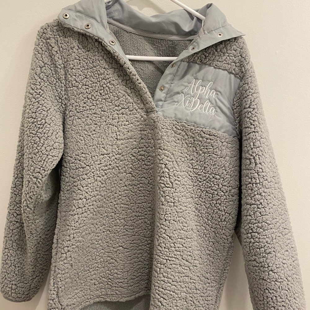 SALE🌟Alpha Xi Delta South By Sea Sherpa Pullover